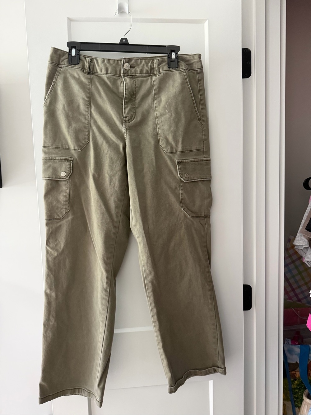 Cato Olive Green Women's Cargo Pants